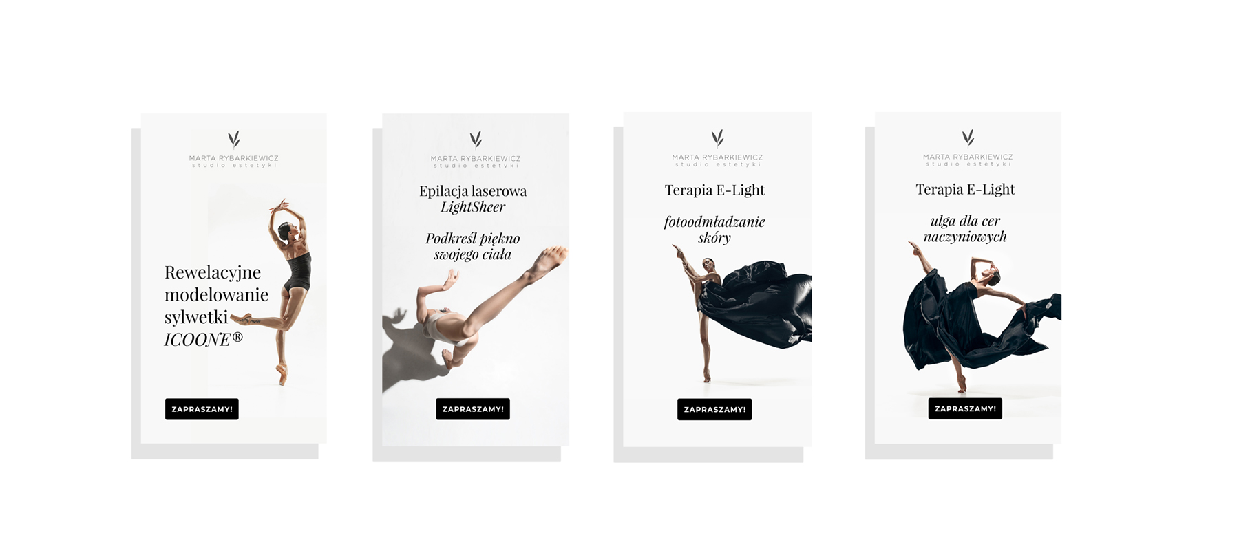 strona www dla gabinetu medycyny estetycznejstudio projektowe hotmilk