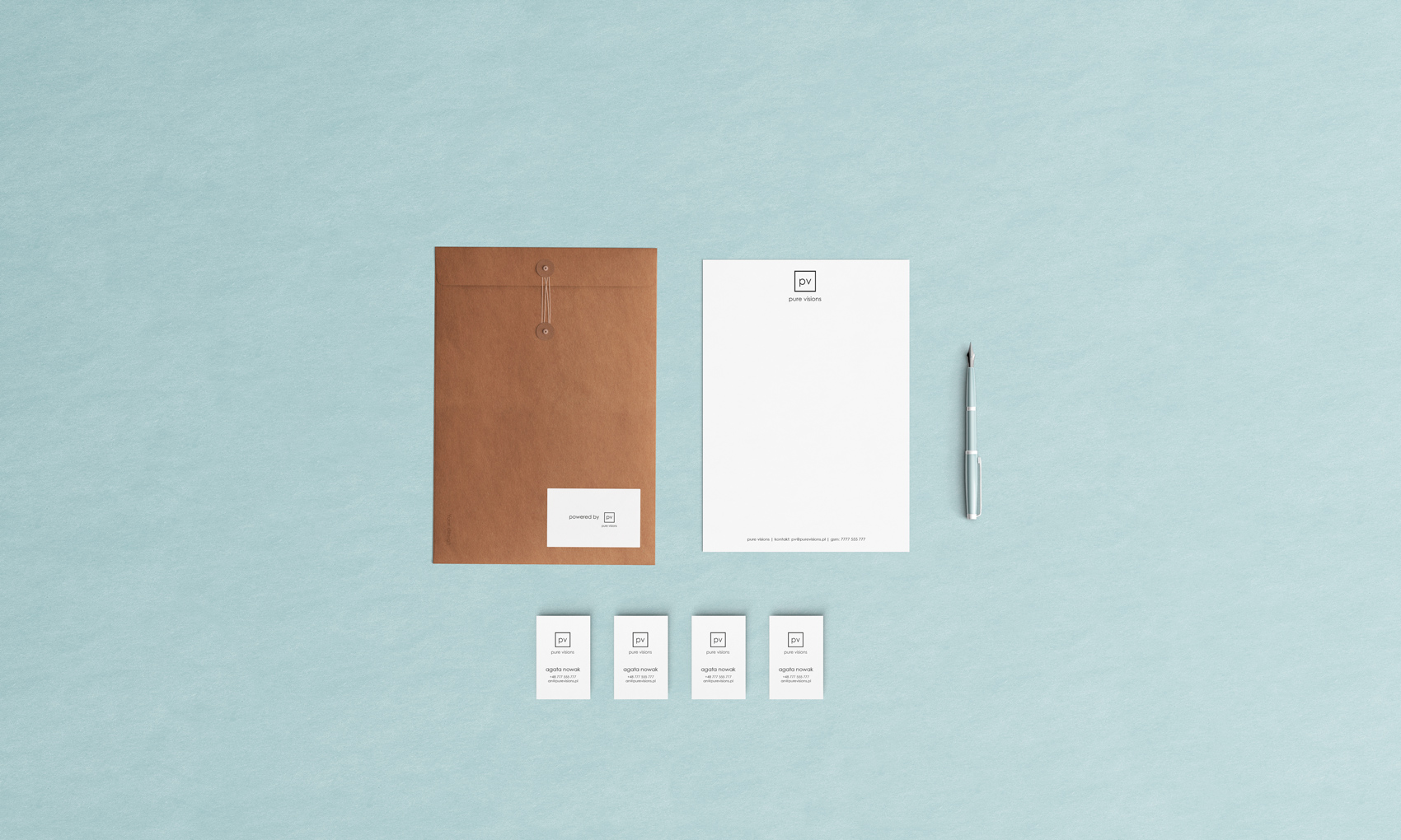 logo dla marki kosmetycznej studio projektowe hotmilk