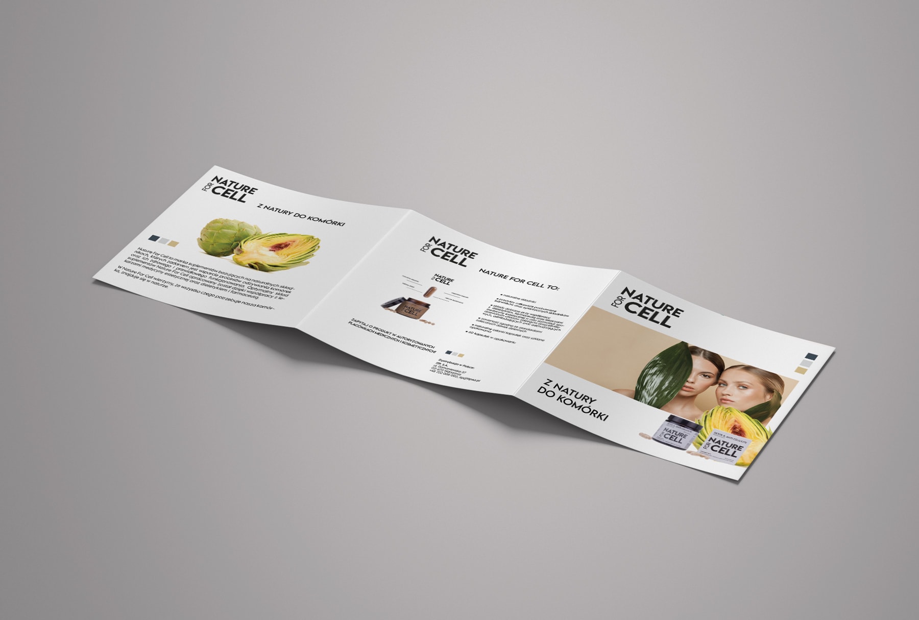 strona internetowa marki kosmetycznej studio projektowe hotmilk