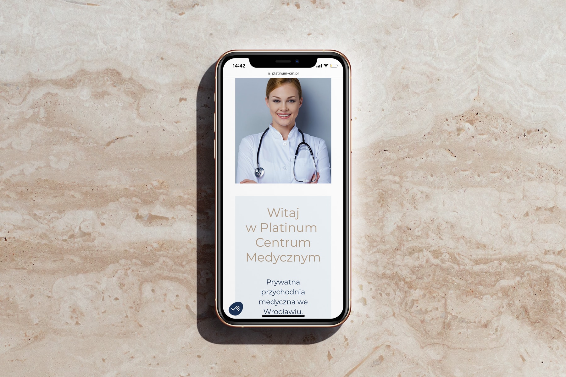 strona internetowa dla przychodni medycznej