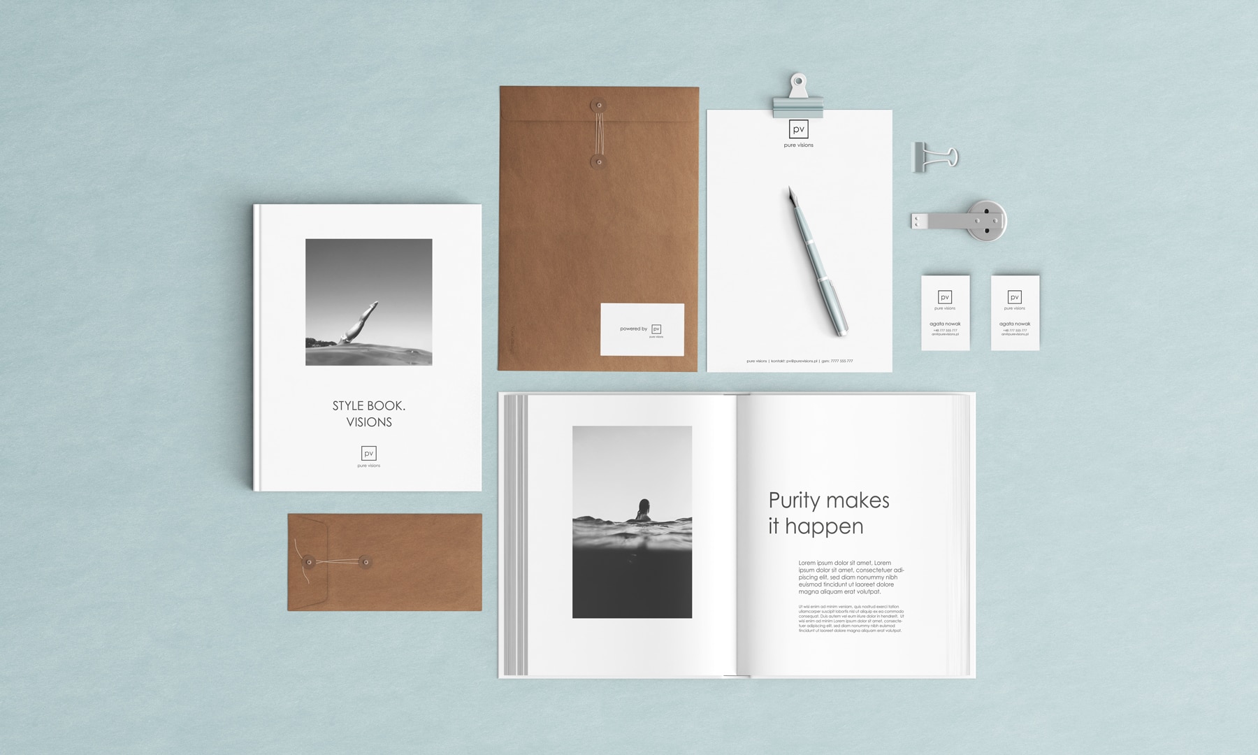 logo dla marki kosmetycznej studio projektowe hotmilk