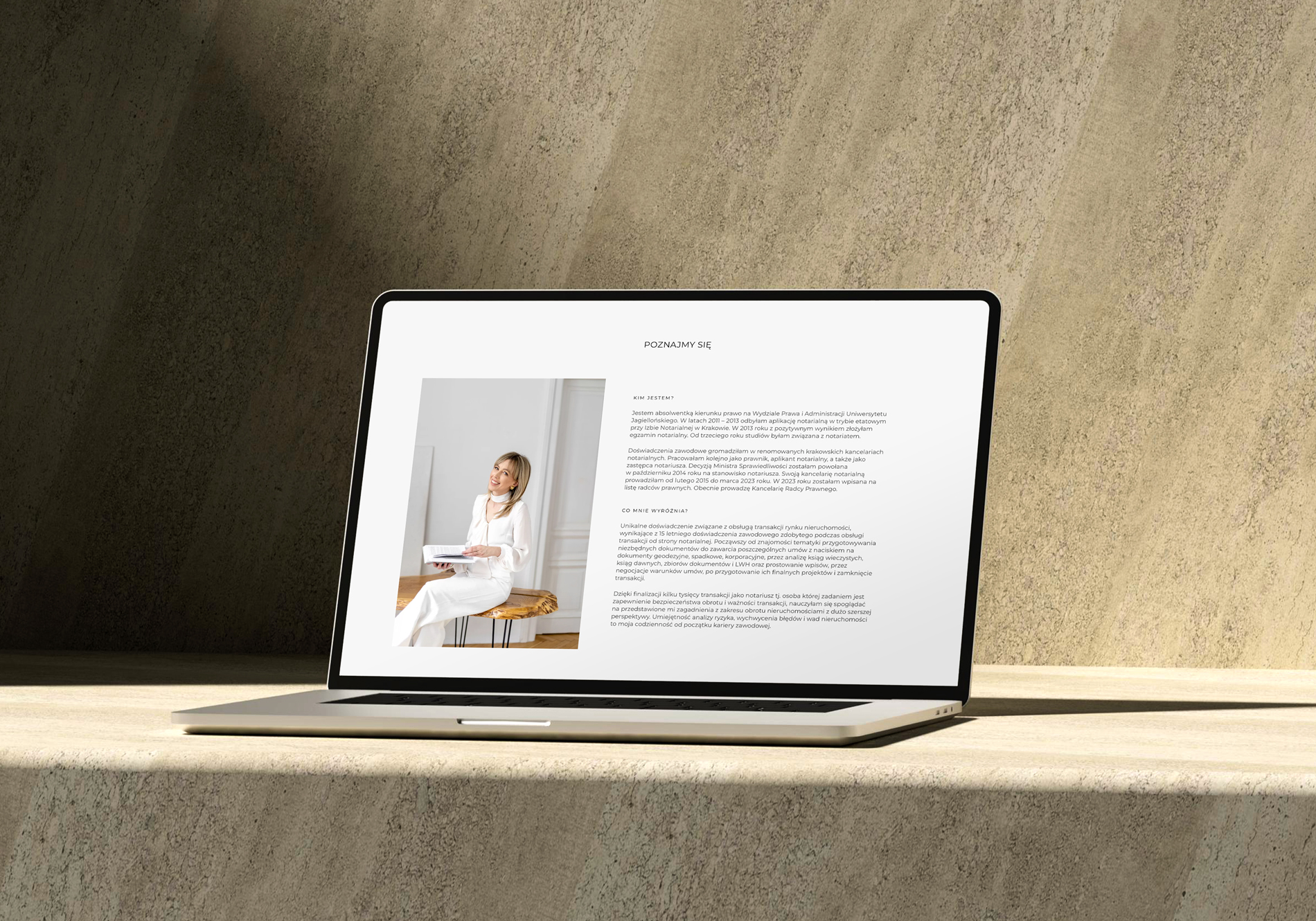 strona internetowa dla kancelarii prawnej