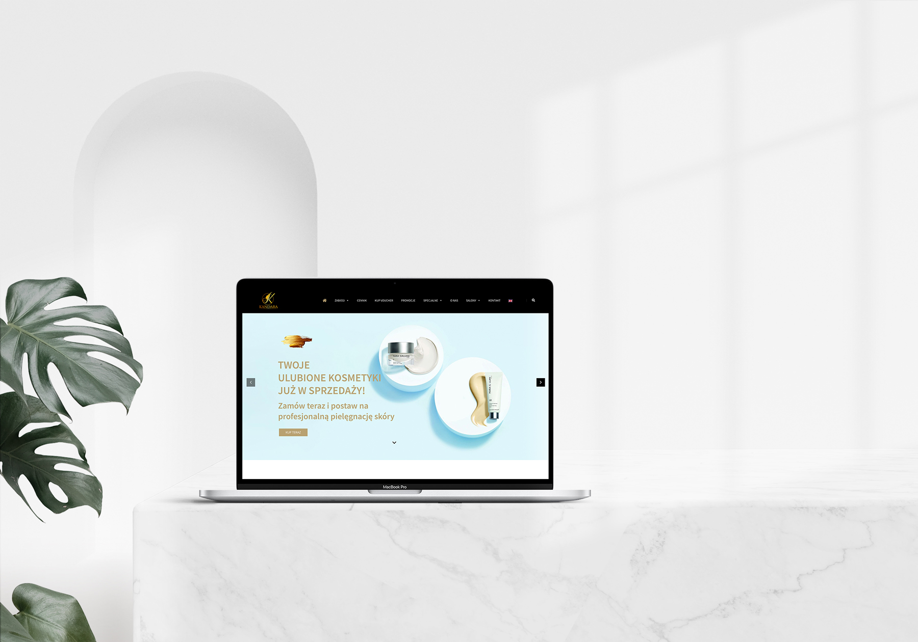 logo dla spa studio projektowe hotmilk