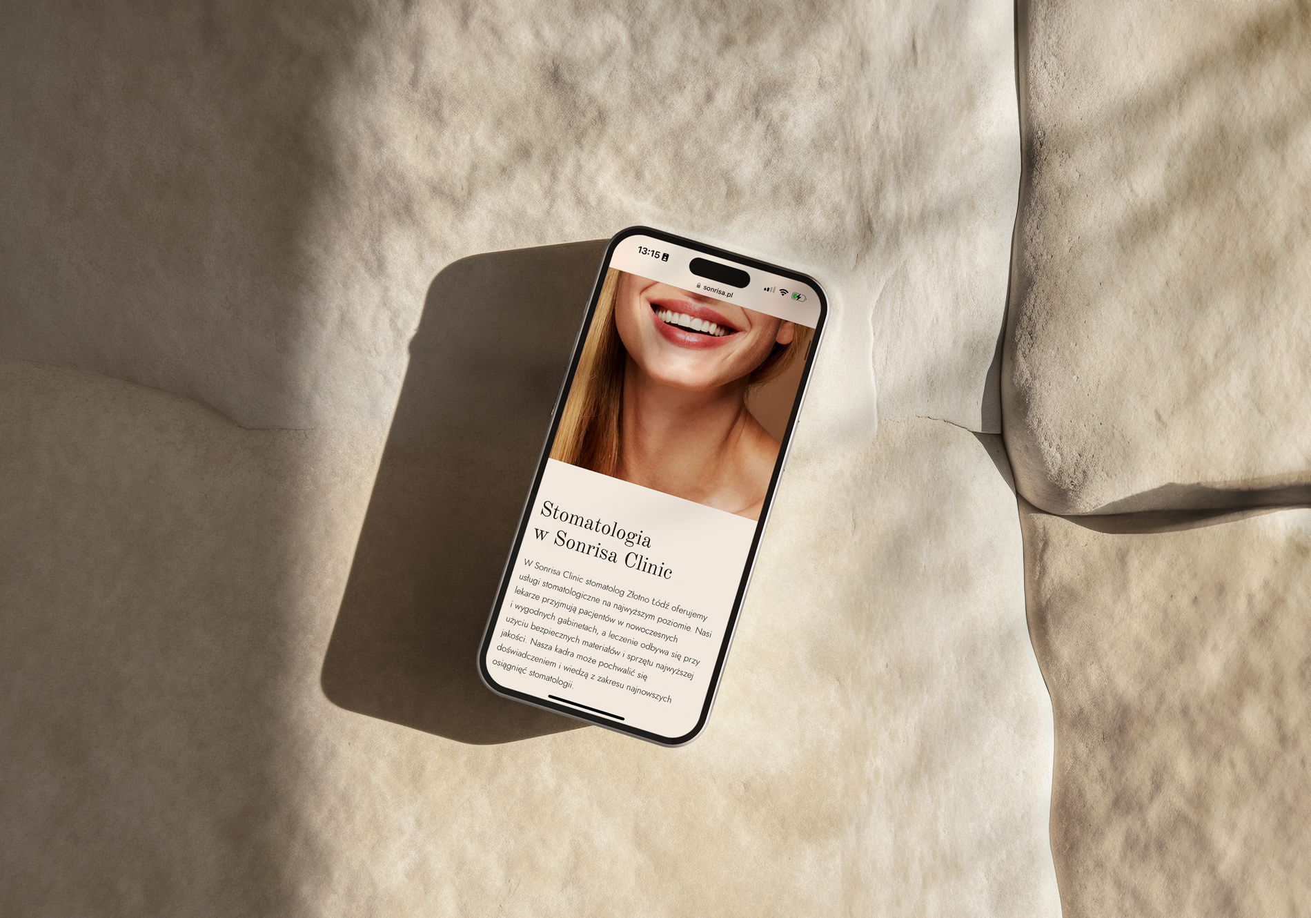 strona internetowa dla stomatologa