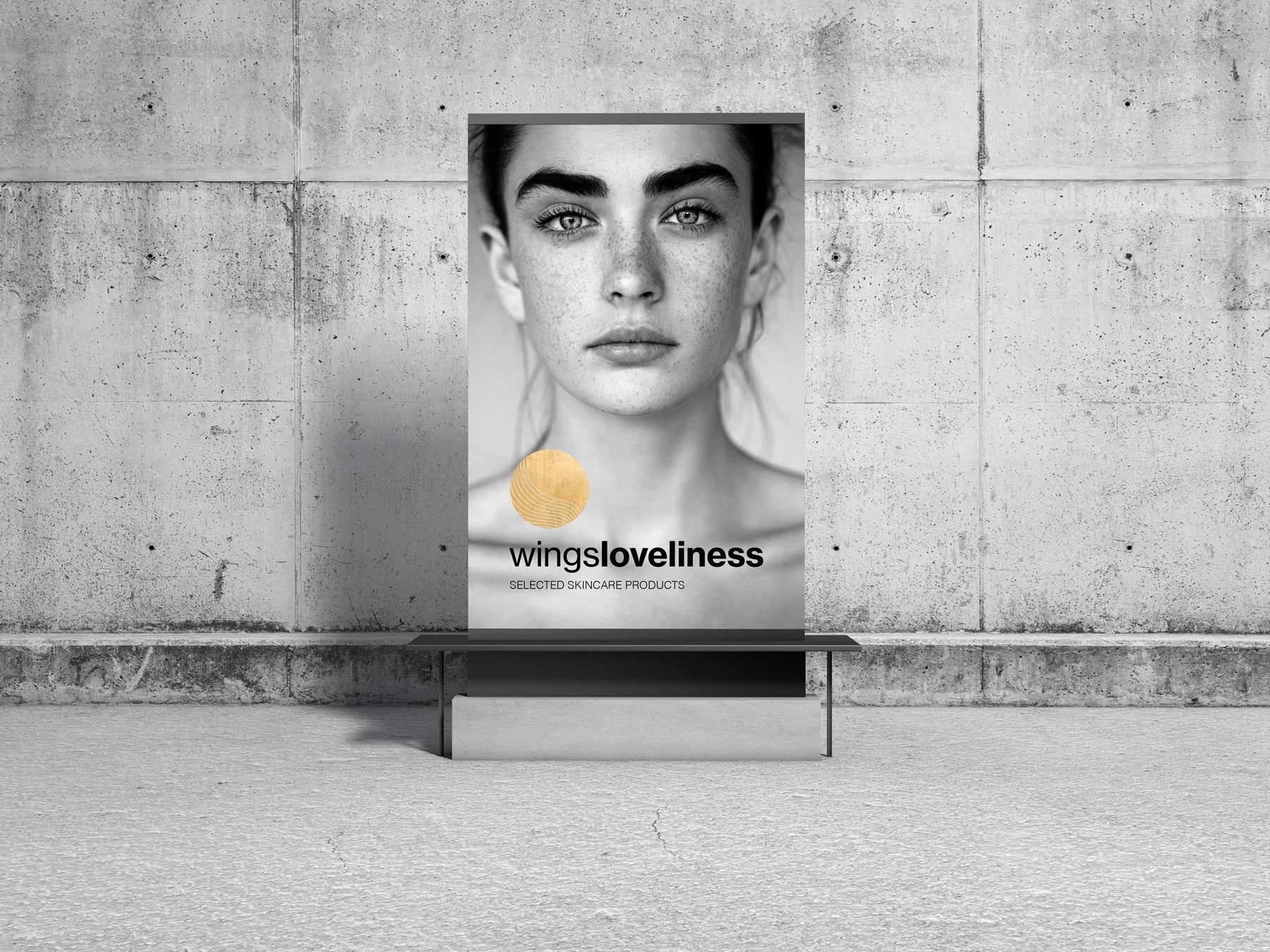 logo dla marki kosmetycznej studio projektowe hotmilk